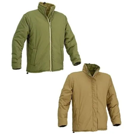 DEFCON 5 REVERSIBILE JACKET WITH COMPRESSION BAG OD GREEN / TAN  D5-20091 OD/T