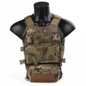 EMERSONGEAR COMBAT TACTICAL VEST WITH CHEST RIG MULTICAM  EM7407MC