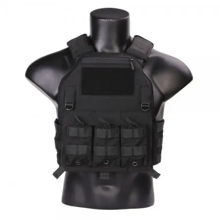 EMERSONGEAR TACTICAL VEST 420 PLATE CARRIER BLACK EM7362BK EMERSONGEAR
