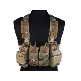 GILET TATTICO SOFTAIR TACTICAL VEST EASY CHEST RIG MULTICAM EM7450 EMERSONGEAR