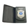 Vega Holster 1WD152 portafoglio pelle nera con placca Guardia Giurata