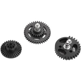 Set ingranaggi metallo rinforzati rapporto 16:1 per GearBox V2-V3, marca  Big Dragon BIG DRAGON, Accessori softair, Ricambi Softair, Ricambi  interni gear-box