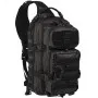 MIL-TEC 14059288 TACTICAL BLACK ONE STRAP ASSAULT PACK LARGE