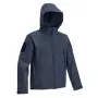 DEFCON 5 GIACCA TATTICA SOFTSHELL CON CAPPUCCIO STACCABILE NAVY BLUE D5-3430 BN
