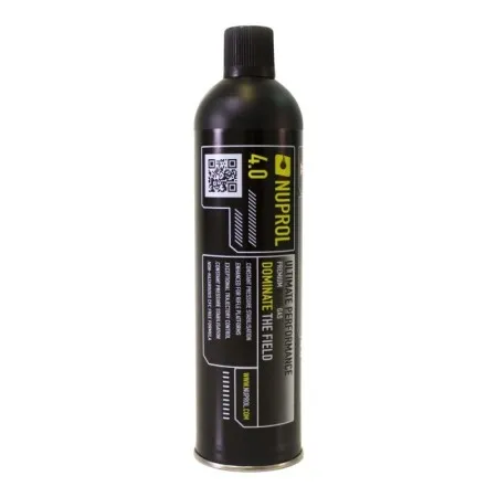 GAS ALTA PRESSIONE PER FUCILI SOFTAIR NUPROL 4.0 PREMIUM BLACK 1000ML NP-BLACK