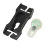WOSPORT SIGNAL LIGHT RED FOR 2.5CM WEBBINGS WITH BLACK FRAME WO-LT07BR