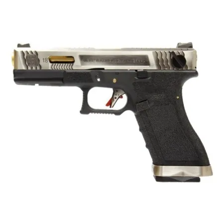 WE GAS PISTOL G18 FORCE SERIES T3 FULL METAL BLOWBACK WG02WET-3
