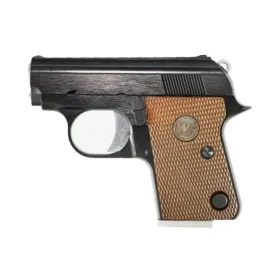 PISTOLA SOFTAIR A GAS FULL METAL BLOW BACK HOP UP REGOLABILE CT25 NERO WE WE-CT01B