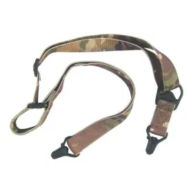 TWO-POINT OR 1-POINT FAST-PASS AIRSOFT RIFLE BELT MULTICAM WOSPORT EX-SL2MC