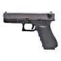 WE GAS PISTOL G18 SILVER METAL SLIDE BLOWBACK WG02B-SV