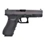 WE GAS PISTOL G18 SILVER METAL SLIDE BLOWBACK WG02B-SV