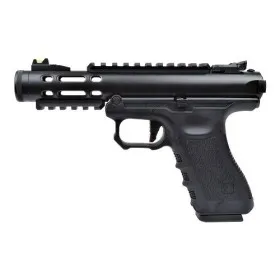 PISTOLA SOFTAIR A GAS GALAXY G SERIES BLACK METAL SLIDE BLOWBACK WE WGX1-B