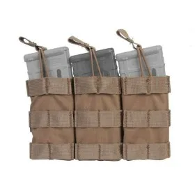EMERSONGEAR MAGAZINE POUCH MOLLE AIRSOFT TRIPLE COYOTE BROWN EM6355CB