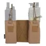 SET 2 TASCHE PORTA RADIOCARICATORE COYOTE BROWN EMERSONGEAR EM8333CB