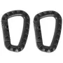 mil-tec carabiner abs black 8.3cm
