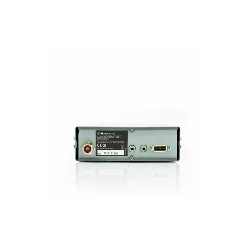 CB RADIO VEICOLARE MIDLAND ALAN QUARANTOTTO CON MISURATORE DI ROS 2022
