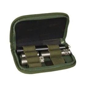 VEGA HOLSTER 2GC53 VERDE PORTA STROZZATORI DA CINTURA CHIUSURA ZIP