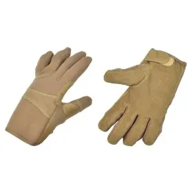 GUANTI TATTICI WARRIOR GLOVES 18 TAN  JS-TACTICAL JSWAR-GL18-T