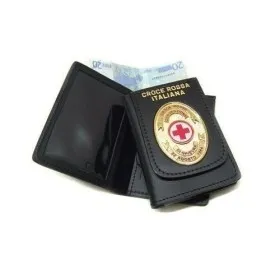 VEGA HOLSTER 1WD149 PORTAFOGLIO CON PLACCA CROCE ROSSA ITALIANA GUARDIA