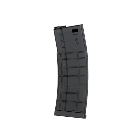 AIRSOFT POLYMER MID CAP M4 MAGAZINE 200 BBS BATTLEAXE BA 1181