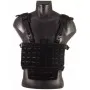 MIL-TEC 13530402 BLACK TACTICAL VEST CHEST RIG LIGHTWEIGHT