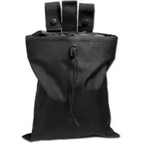 MIL-TEC 16156002 BLACK EMPTY SHELL DUMP POUCH TASCA PORTA CARICATORI ESAUSTI NERO