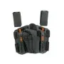 FONDINA SOFTAIR COSCIALE CON 2 PORTA CARICATORI PER SERIE GLOCK NERO TFG 1019
