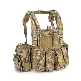 DEFCON 5 TACTICAL VEST MOLLE RECON CHEST RIG MULTILAND D5-RC901 ML