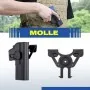 AIRSOFT MOLLE  ATTACHMENT BLACK AMOMAX AM-MA