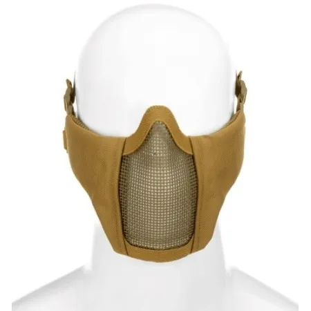 STEEL MESH TACTICAL MASK TAN WO-MA42T