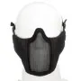 STEEL MESH TACTICAL MASK BLACK WO-MA42B