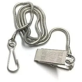 Catenella cromata VEGA HOLSTER OE39 per fischietto polizia municipale