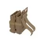 PORTA CARICATORE MOLLE SOFTAIR M4 DOPPIO FASTMAG DARK EARTH FMA TB299