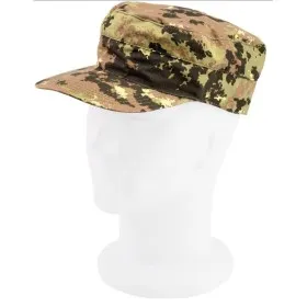 DEFCON 5 MILITARY BDU CAP ITALIAN CAMO D5-1914 VI