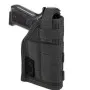OUTAC PLUS PISTOL HOLSTER FONDINA AMBIDESTRA MOLLE NERO OT-GS09 B