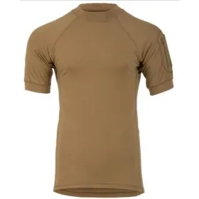 HIGHLANDER COMBAT SHIRT SHORT SLEEVES WITH POCKETS COYOTE HL-TEE031 CT