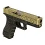 PISTOLA SOFTAIR A GAS G17 CLASSIC FLORAL PATTERN BRONZE WE WG01FB