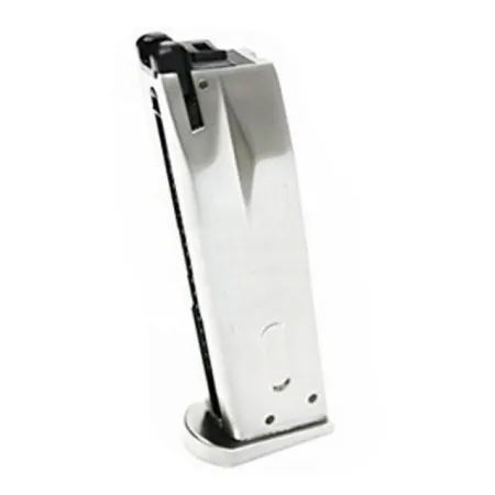 CARICATORE 25 PALLINI PER PISTOLA SOFTAIR A GAS  M9 ARGENTO WE CARW051S