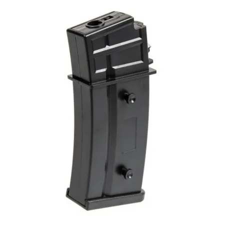AIRSOFT LOW-CAP MAGAZINE 60 BB FOR G36 G608 SERIES RIFLES BATTLEAXE BA 9654