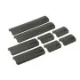 MP 20MM RAIL COVER 8 PCS SET BLACK MP2008-B