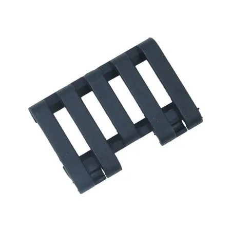 COPRI SLITTA SOFTAIR 5 SLOT CON PASSANTI PER FILO BLACK MP MP2007-B