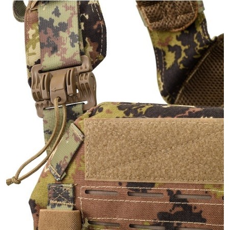 DEFCON 5 STORM PLATE CARRIER WITH QUICK RELEASE SYSTEM + TRIPLE MAG. POUCH  - D5-BAV23 - Tactical Vests and Belts - Defcon 5 Italy