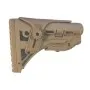 BIG DRAGON RETRACTABLE STOCK TAN BD-0165T