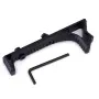 IMPUGNATURA SOFTAIR FRONTALE GRIP LINK CURVED PER M-LOK NERA ME6077-B METAL