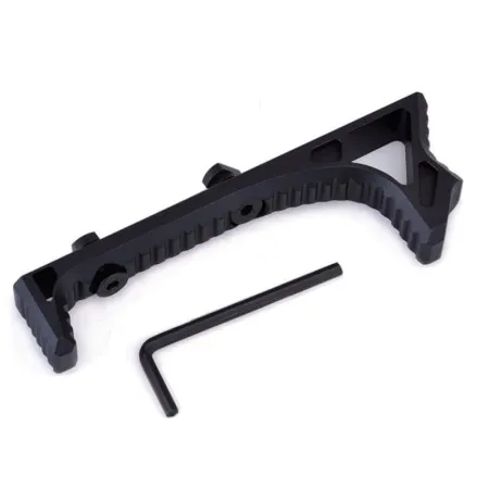 IMPUGNATURA SOFTAIR FRONTALE GRIP LINK CURVED PER M-LOK NERA ME6077-B METAL