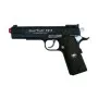 WINGUN FULL METAL 1911 CO2 PISTOL SEMI-BLOWBACK BLACK C 600B