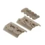 SET 10 PEZZI M-LOCK ARMOR RAIL COVER PANEL  TAN MGPCQB 1283
