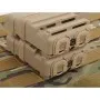 PORTA CARICATORE MOLLE SOFTAIR 5.56 M4 DOPPIO FASTMAG FG FMA TB300