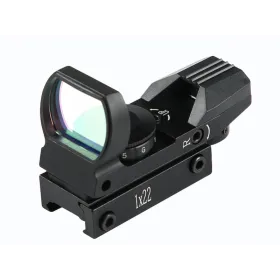 E-TACTICAL 1X22X33 HOLOSIGHT GREEN RED DOT SIGHT BLACK ET 3090