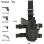 copy of MIL-TEC 16140002 BLACK LOW RIDE TACTICAL HOLSTER RIGHT